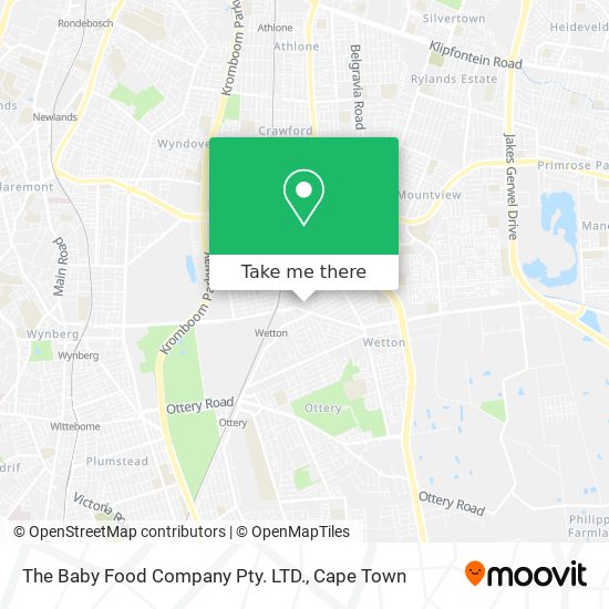 The Baby Food Company Pty. LTD. map