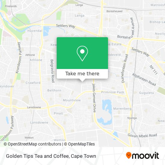 Golden Tips Tea and Coffee map