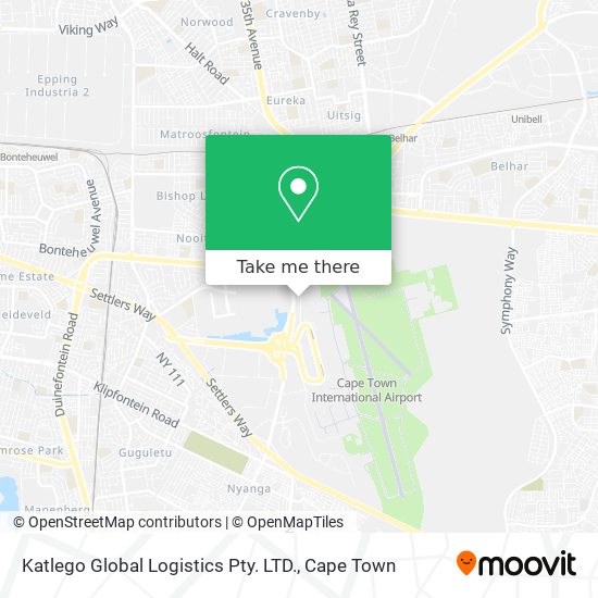 Katlego Global Logistics Pty. LTD. map