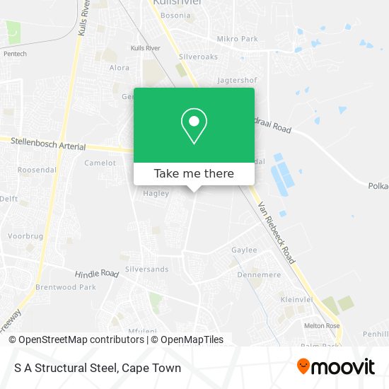 S A Structural Steel map