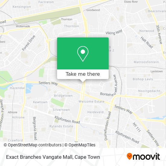 Exact Branches Vangate Mall map