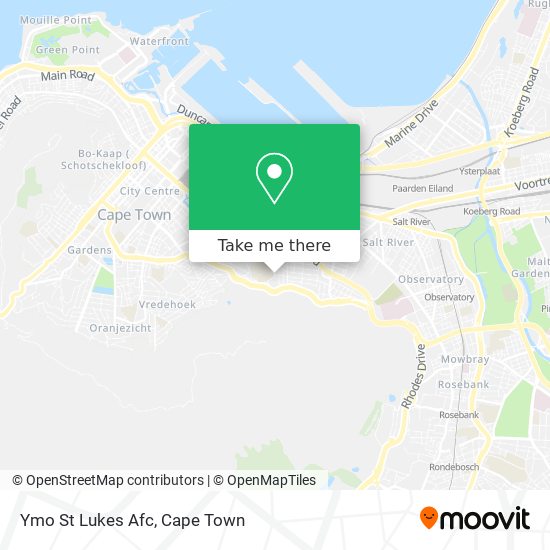 Ymo St Lukes Afc map