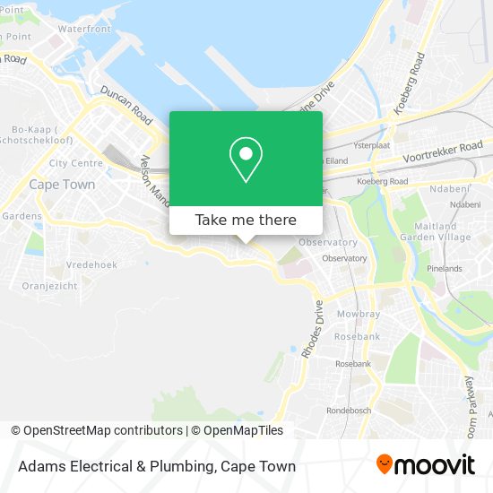 Adams Electrical & Plumbing map