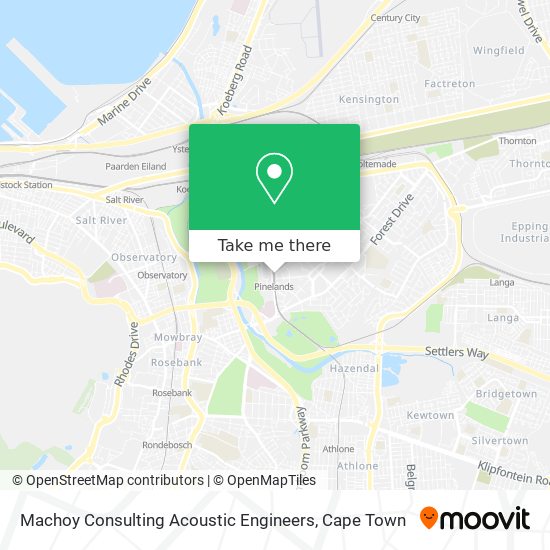 Machoy Consulting Acoustic Engineers map