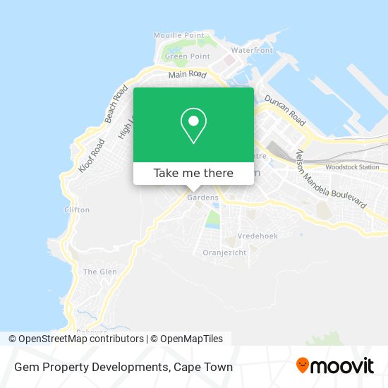 Gem Property Developments map