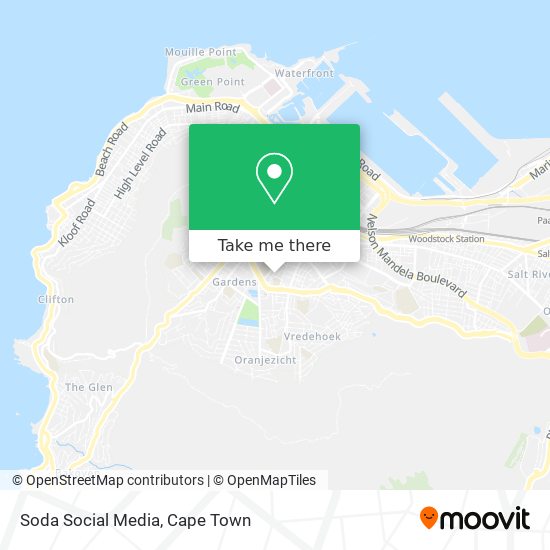 Soda Social Media map