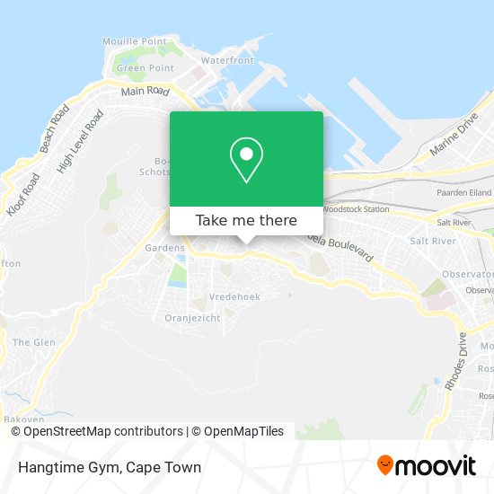 Hangtime Gym map