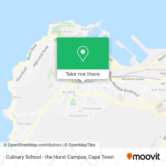 Culinary School - the Hurst Campus map