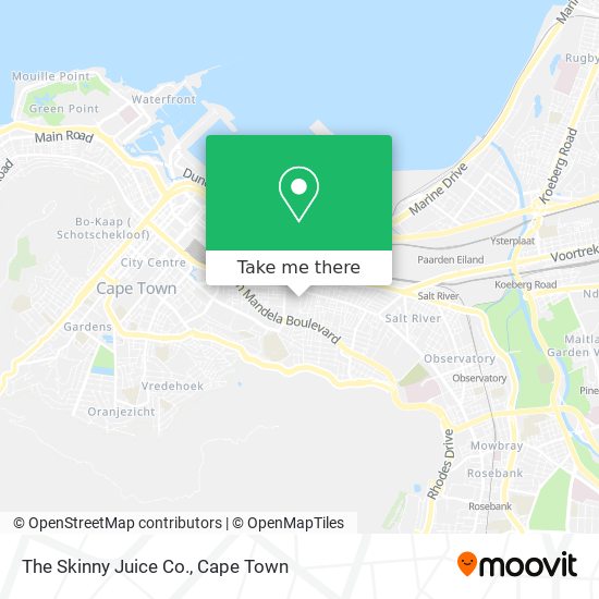 The Skinny Juice Co. map