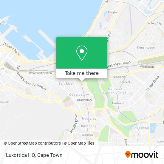 Luxottica HQ map