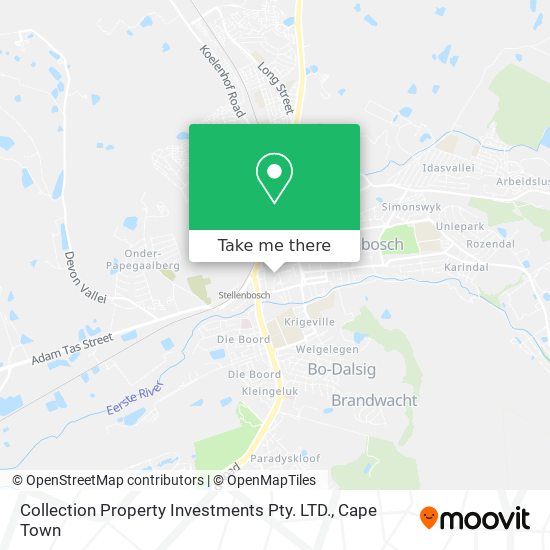 Collection Property Investments Pty. LTD. map