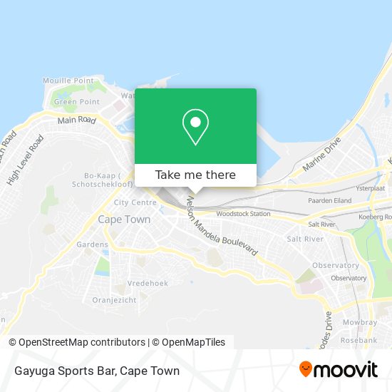 Gayuga Sports Bar map