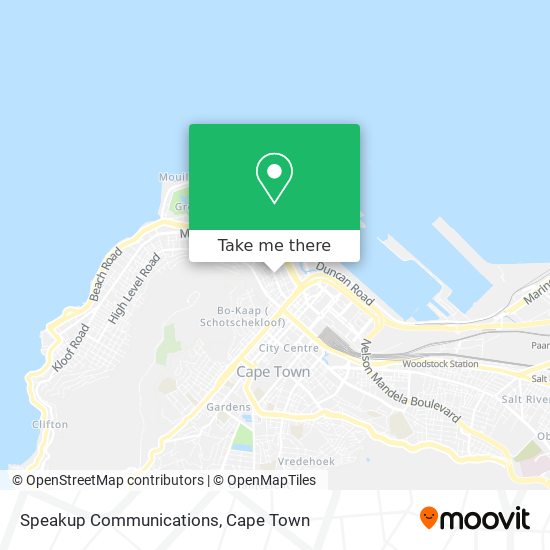 Speakup Communications map
