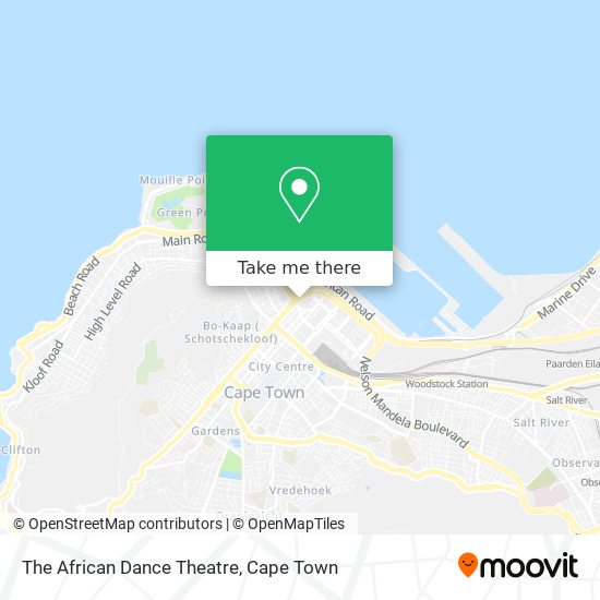 The African Dance Theatre map