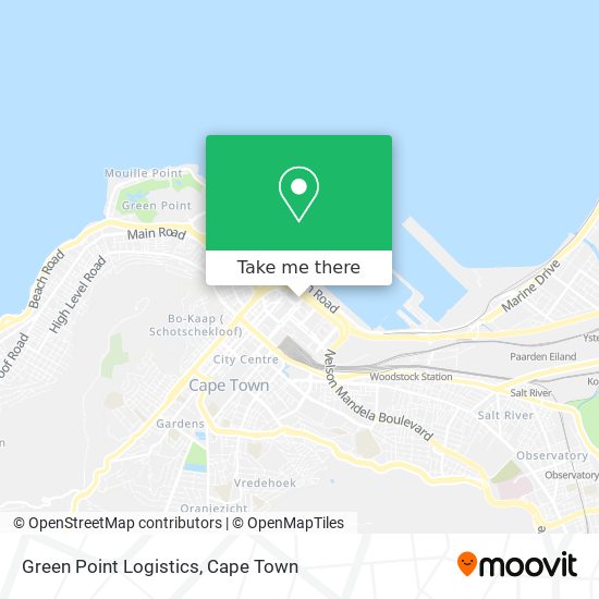 Green Point Logistics map