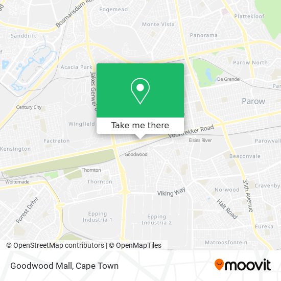Goodwood Mall map