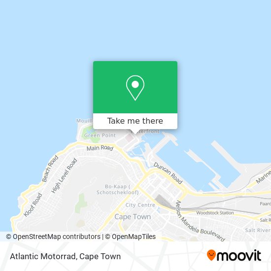 Atlantic Motorrad map