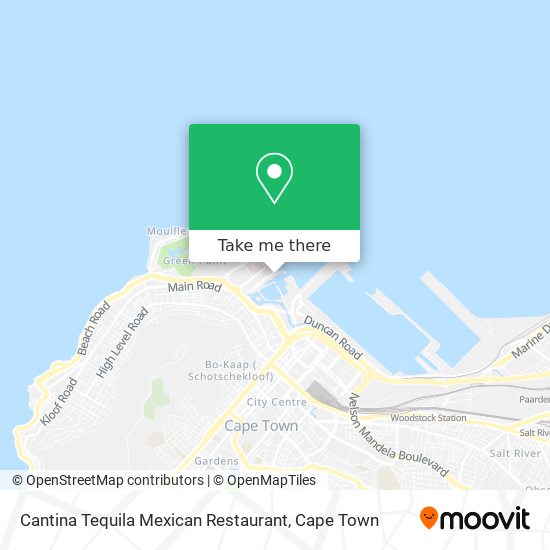 Cantina Tequila Mexican Restaurant map
