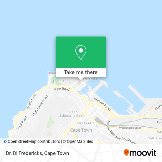 Dr. Dl Fredericks map