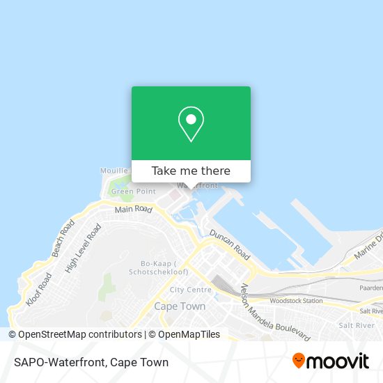 SAPO-Waterfront map