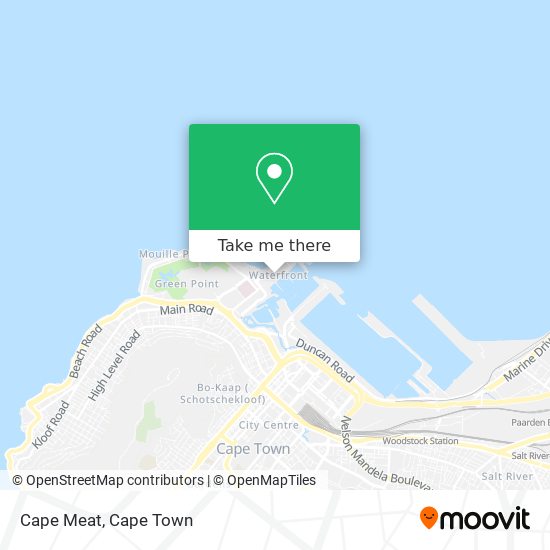 Cape Meat map