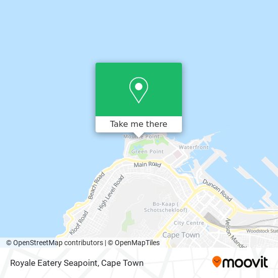 Royale Eatery Seapoint map