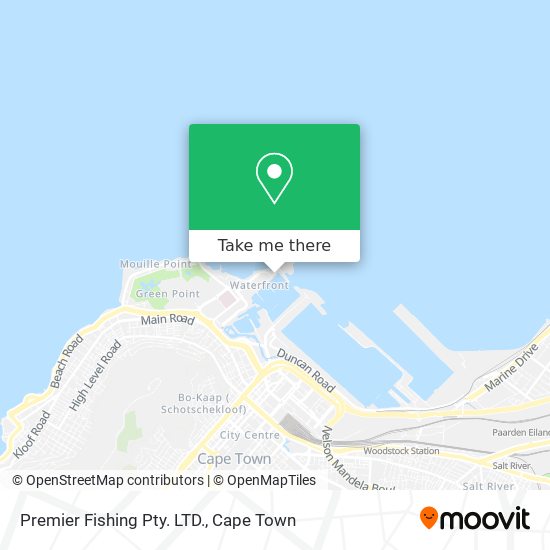 Premier Fishing Pty. LTD. map