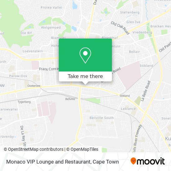 Monaco VIP Lounge and Restaurant map