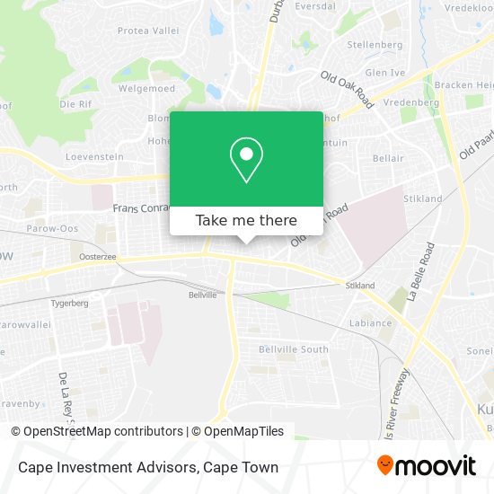 Cape Investment Advisors map