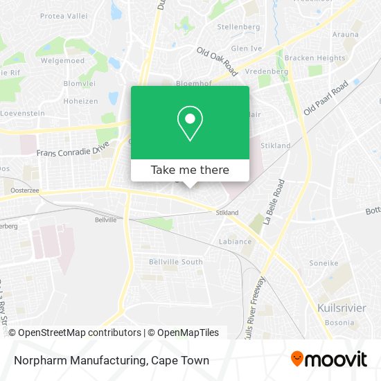 Norpharm Manufacturing map