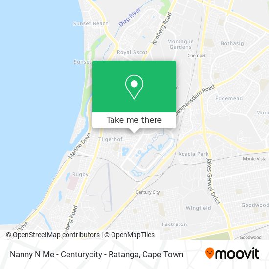 Nanny N Me - Centurycity - Ratanga map