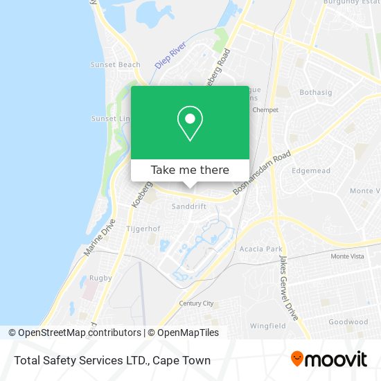 Total Safety Services LTD. map