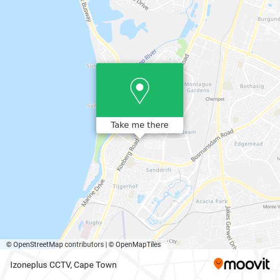 Izoneplus CCTV map