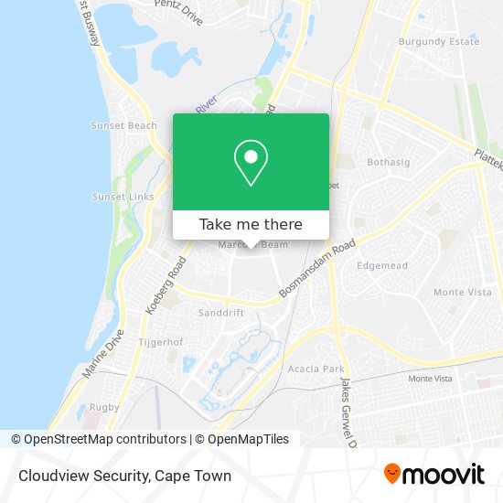Cloudview Security map