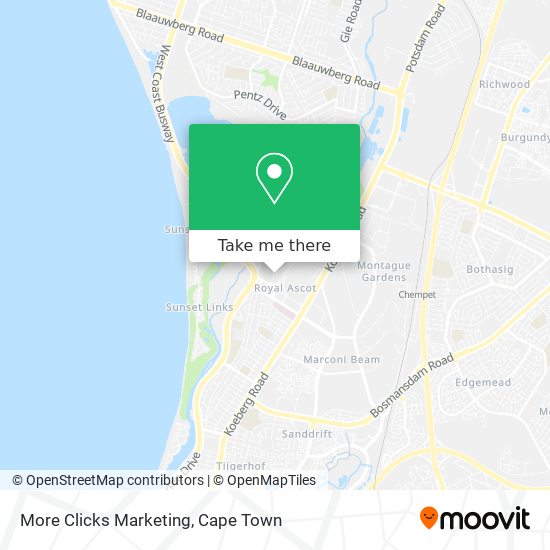 More Clicks Marketing map