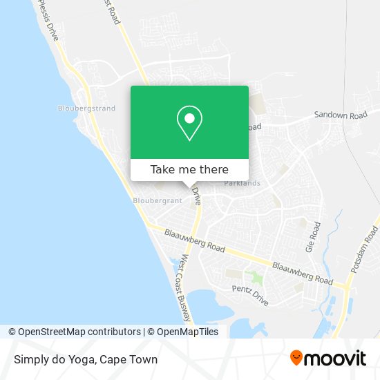 Simply do Yoga map