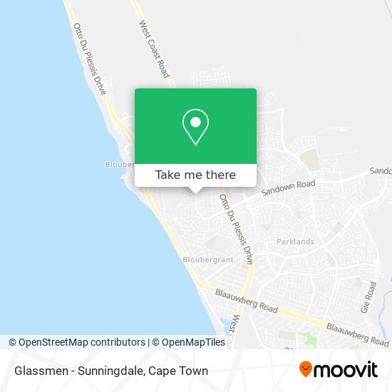 Glassmen - Sunningdale map