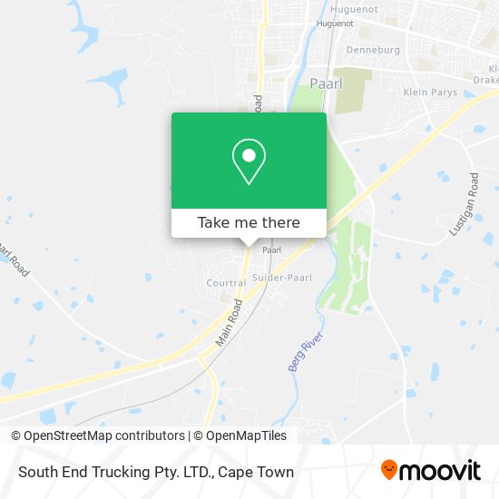 South End Trucking Pty. LTD. map