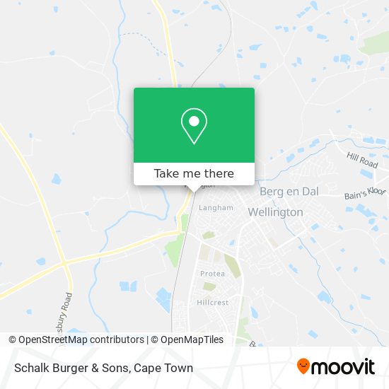 Schalk Burger & Sons map