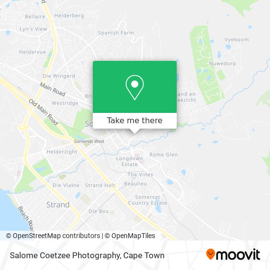 Salome Coetzee Photography map