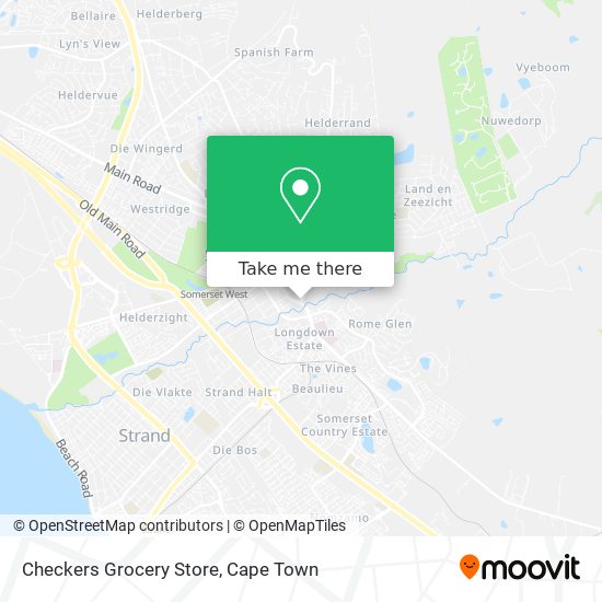 Checkers Grocery Store map