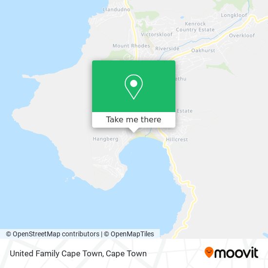 United Family Cape Town map