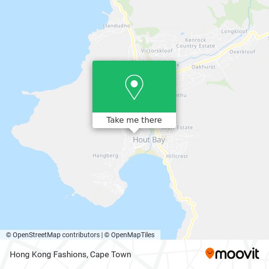 Hong Kong Fashions map