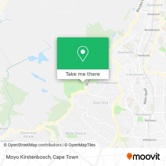 Moyo Kirstenbosch map
