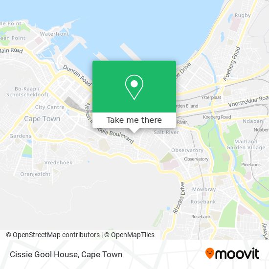 Cissie Gool House map