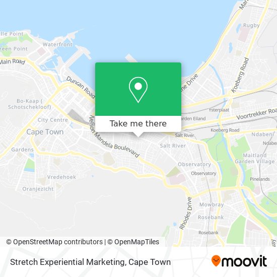 Stretch Experiential Marketing map