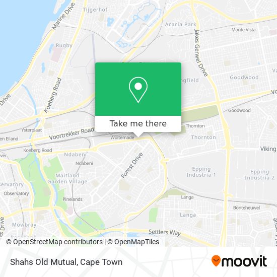 Shahs Old Mutual map