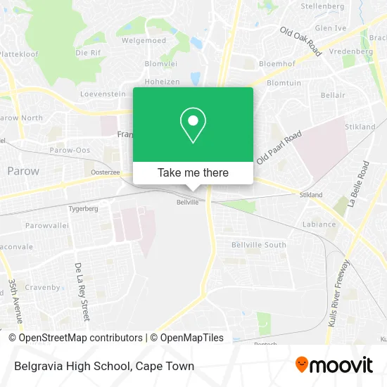 Belgravia High School map