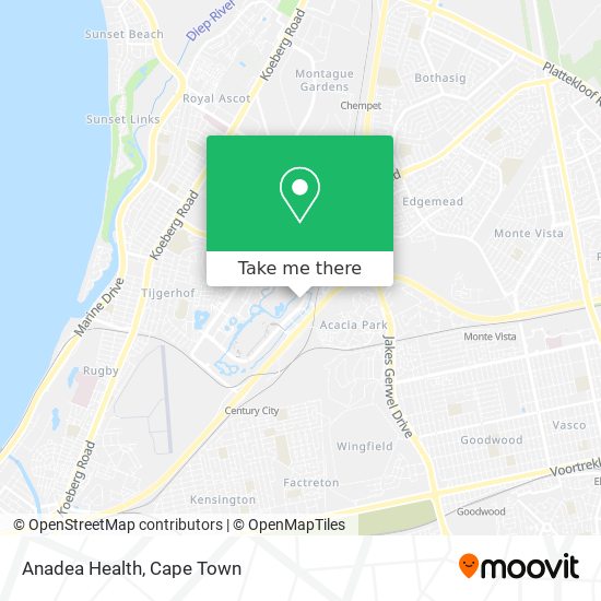 Anadea Health map