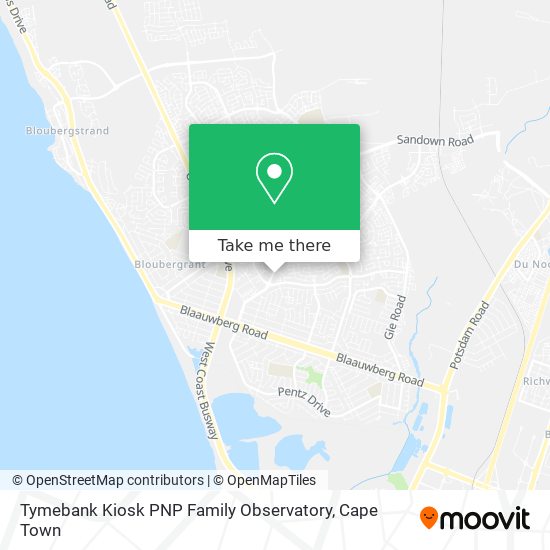 Tymebank Kiosk PNP Family Observatory map